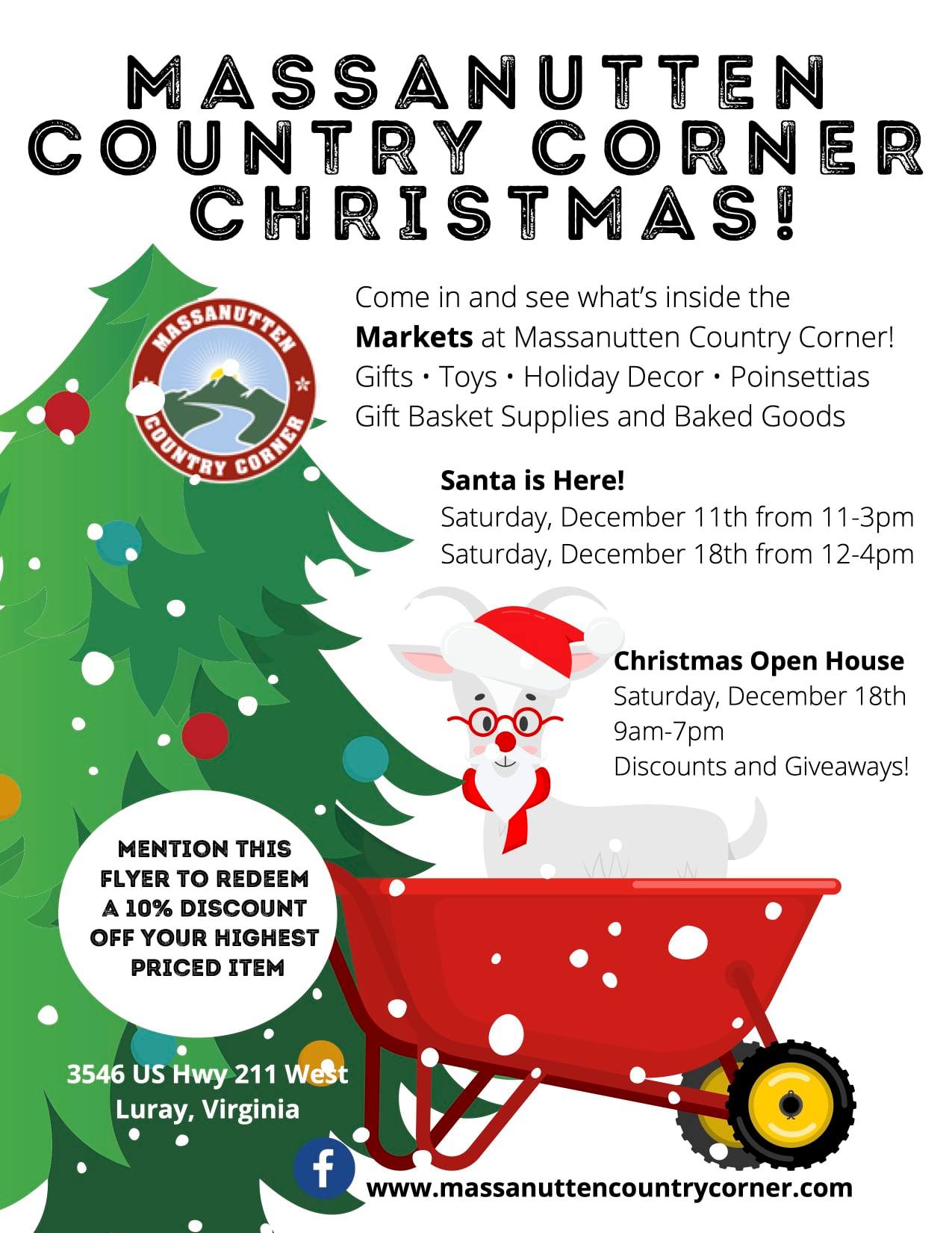 Massanutten Country Corner Christmas LurayPage Chamber of Commerce