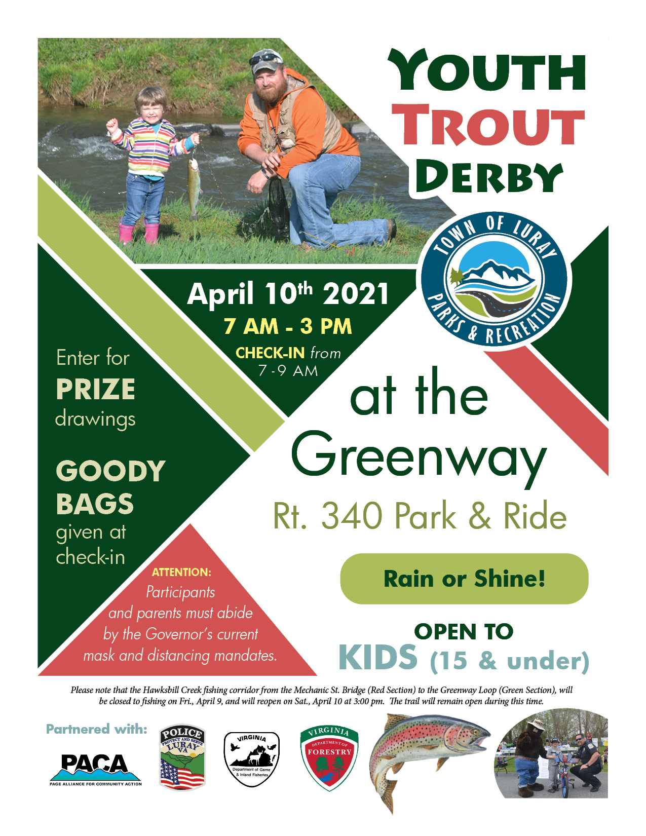 Youth Trout Derby Day | Luray-Page Chamber of Commerce